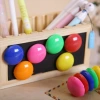 30mm color wholesale magnetic particle whiteboard magnetic buckle teaching combination plastic refrigerator sticker round magnetic particle buckle office supplies details Picture